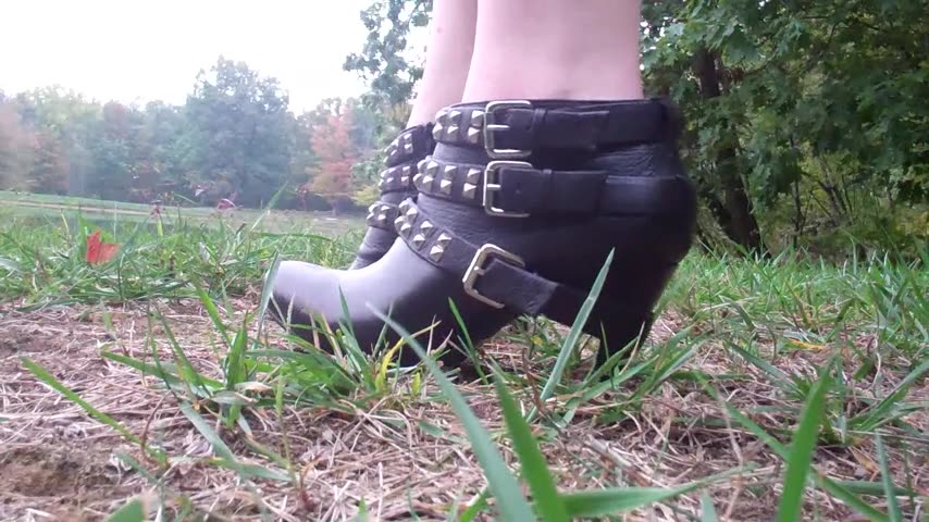 Still from clip titled Watch Me Use My Boots!